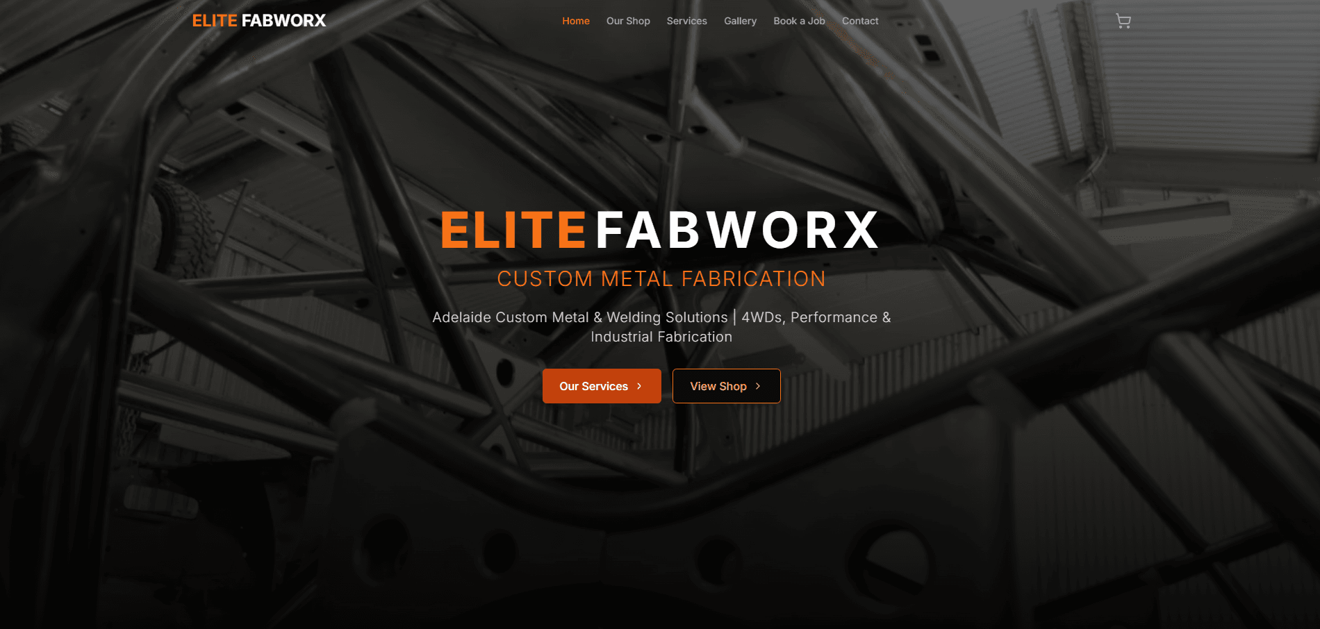 Custom website design for Adelaide automotive business